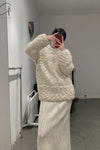 SWAYING/KNIT thick cloud handmade sweater SW212SZ92